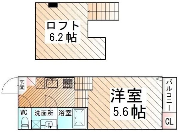 旭ケ丘駅 徒歩7分 1階の物件間取画像